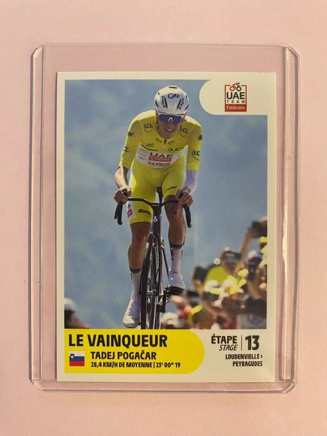 Cromos Tadej Pogacar Tour de France 2025