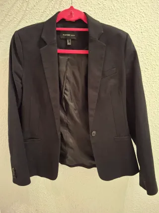 Americana negra Mango Talla M