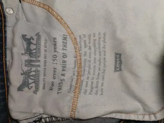 Jeans Levi's Uomo Denim Vintage Taglia L