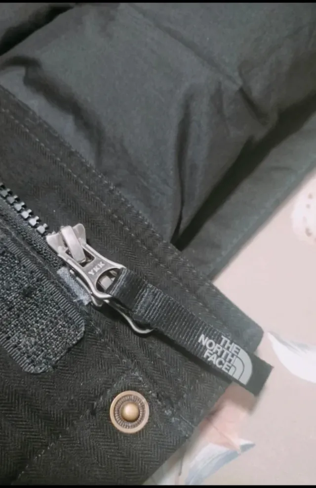 Abrigo The North Face Negro con Capucha