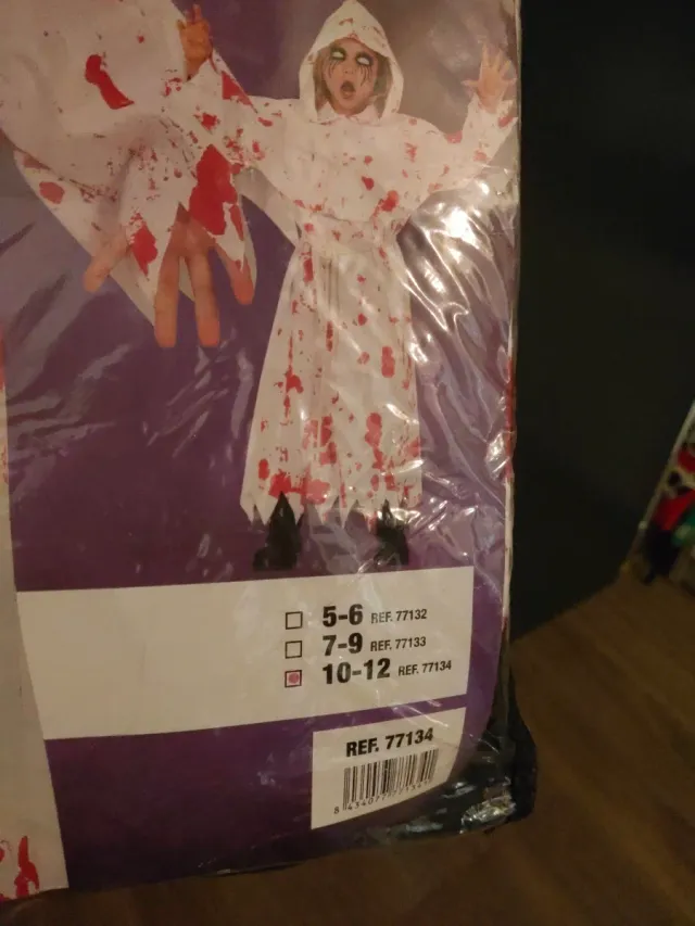 Disfraz Monje Sangriento Talla 10-12 años