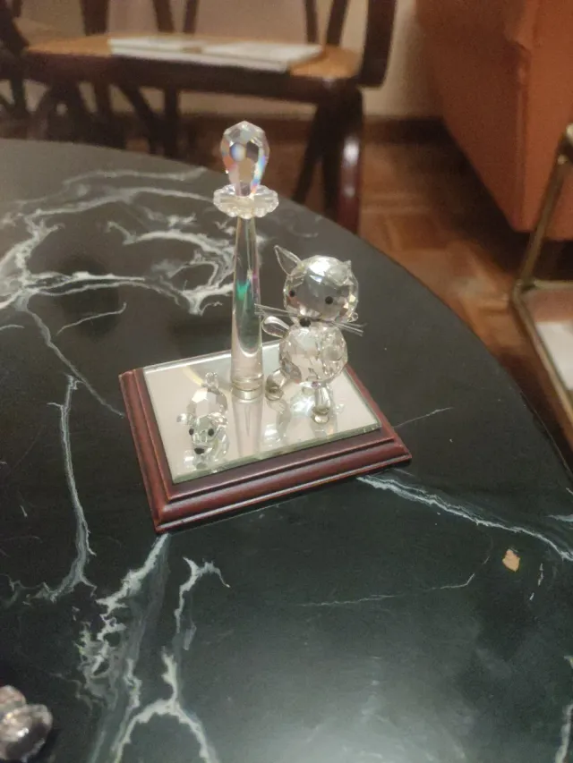 Swarovski Gato y Ratón