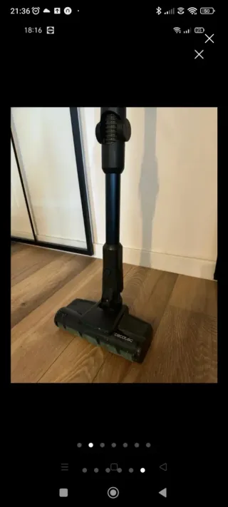 Aspirador Escoba Conga Rockstar 3000 Avance