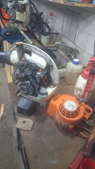 Reparación mant maquinaria jardin agricola