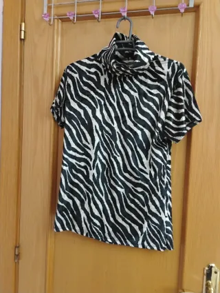 Conjunto Top y Pantalón Cebra