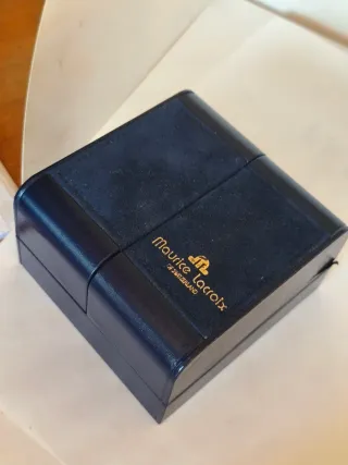 Maurice Lacroix Automatico Cronografo Oro Blu