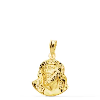 Colgante Cabeza Cristo Murillo Oro 18k