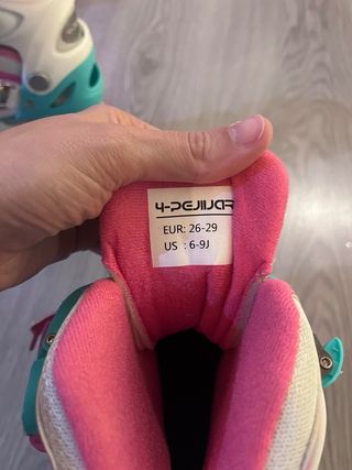 Patines 4 Ruedas Unicornio Arcoíris