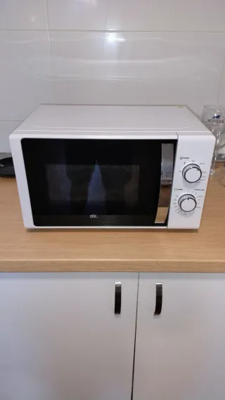 Microondas OK blanco