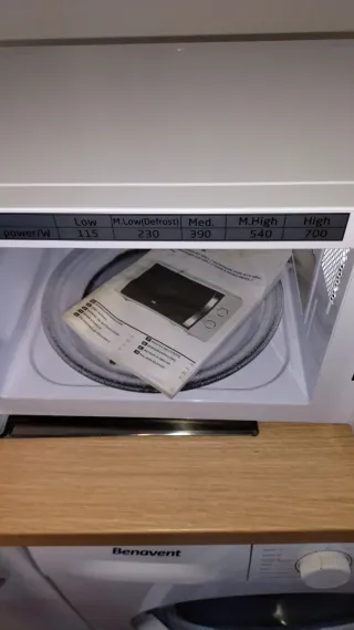 Microondas OK blanco