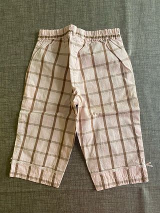 Pantalone bimba Pre-Natal a quadri