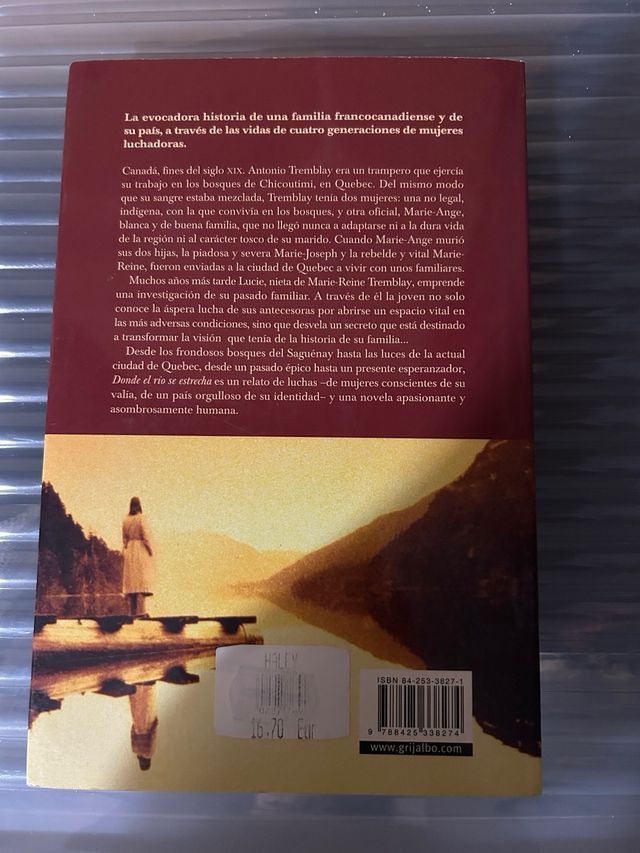 Donde el río se estrecha