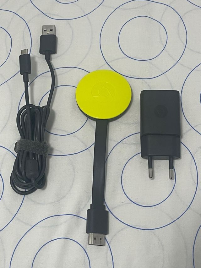 Google Chromecast Amarillo