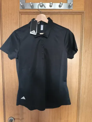 Polo Nuevo Adidas Deportivo Mujer Negro