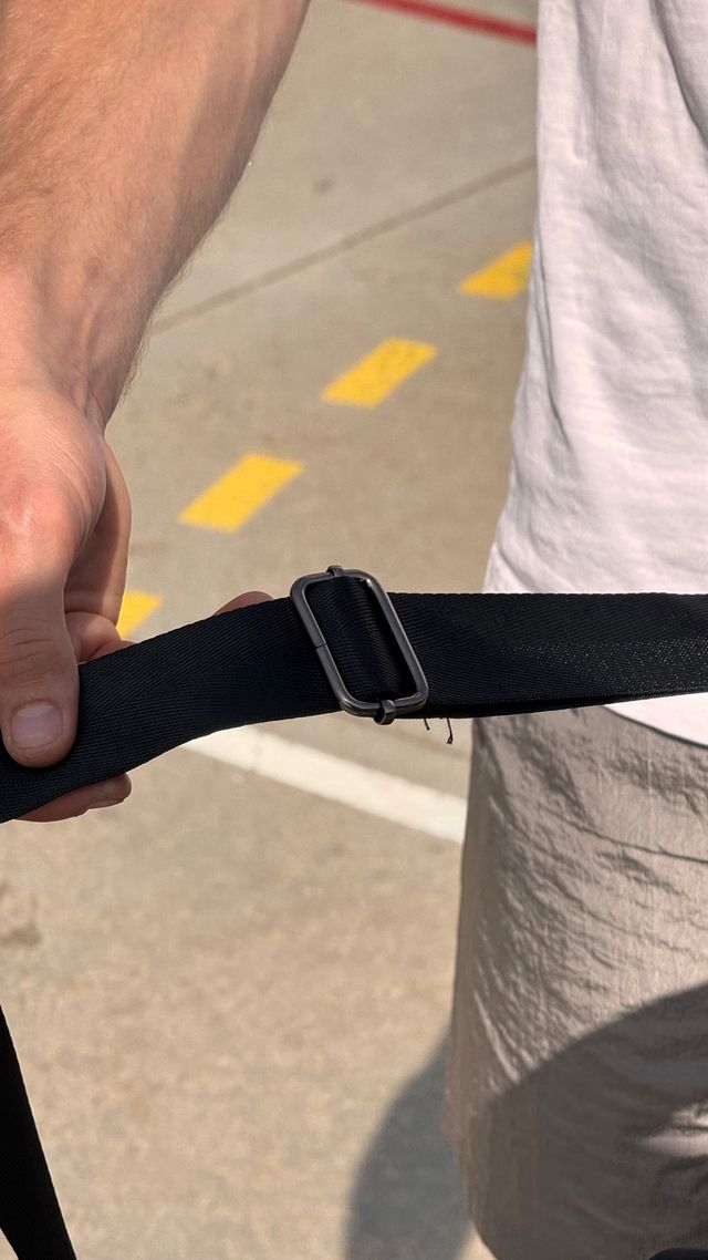 Bolso de hombro Stone Island Negro