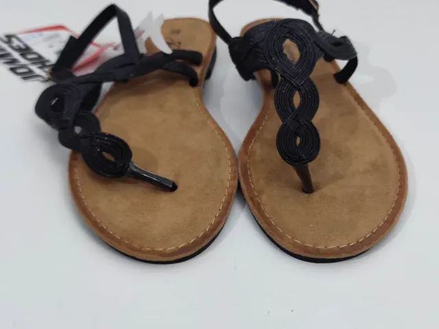 Sandalias planas Jomix Mujer Negras