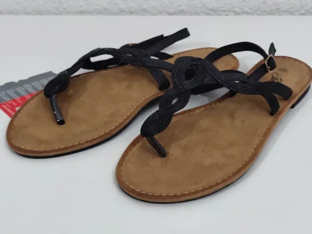 Sandalias planas Jomix Mujer Negras