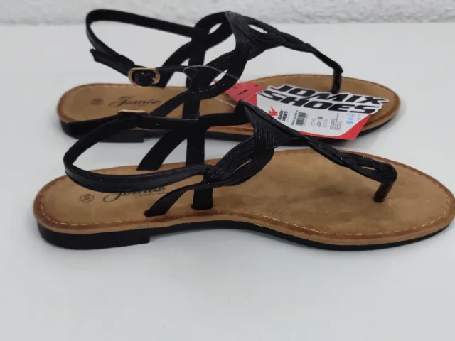 Sandalias planas Jomix Mujer Negras
