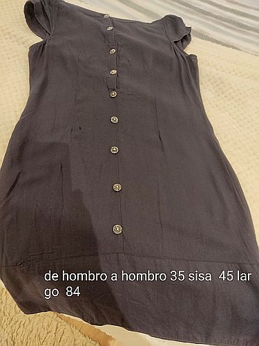 Vestido Jenny Packham Negro con Tachas Talla S