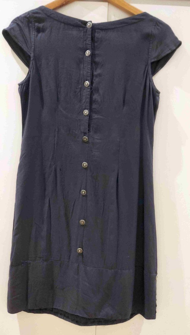 Vestido Jenny Packham Negro con Tachas Talla S