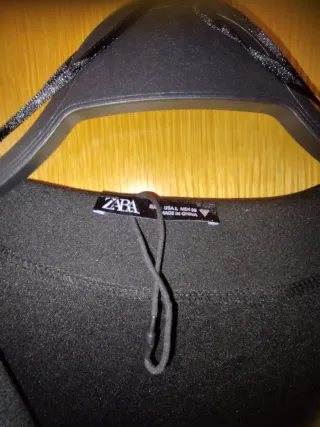 Vestido ZARA Negro Talla L