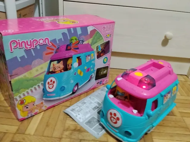 Furgoneta Pinypon Animales
