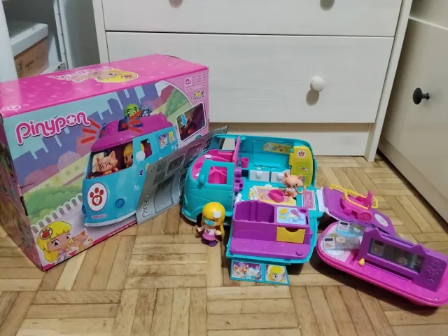 Furgoneta Pinypon Animales