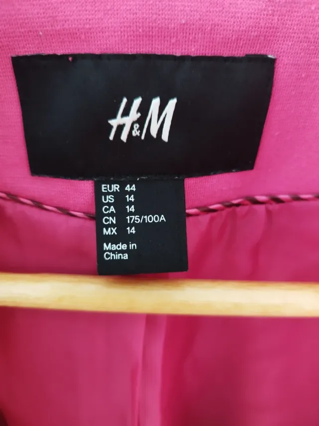 Blazer/americana H&M fucsia