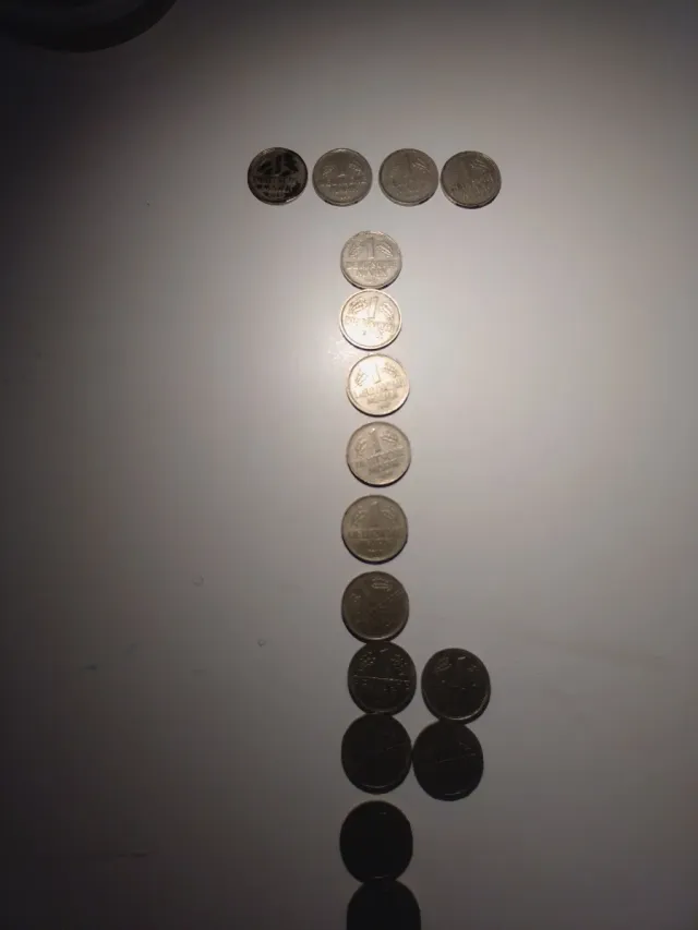 Moneda alemana 1 Deutsche Mark