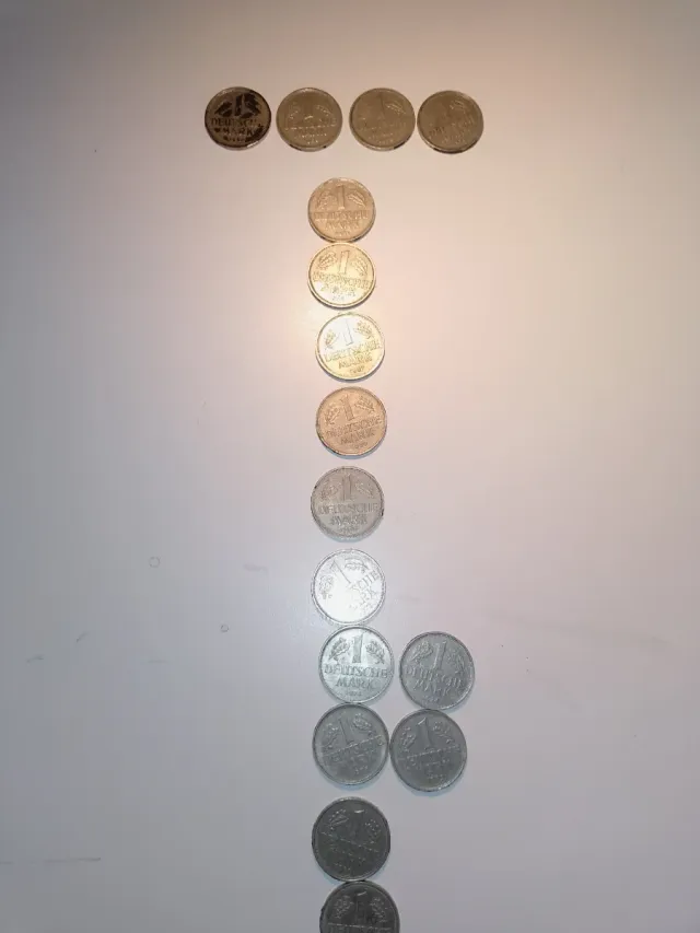 Moneda alemana 1 Deutsche Mark