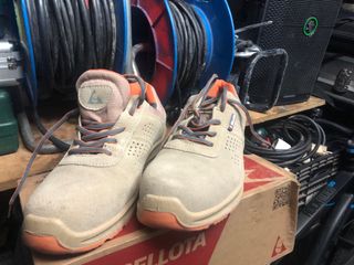 Zapatos de seguridad Bellota Beige/Naranja