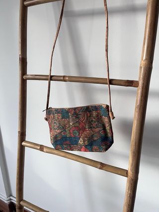 Bolso de corcho estampado sin estrenar