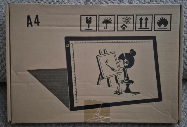 Tabla de luz A4 para calcar