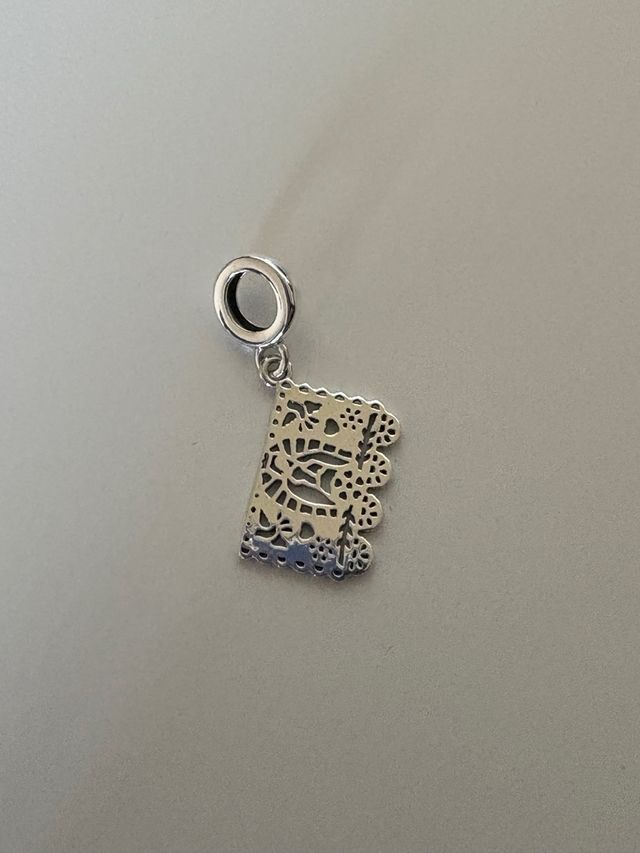 Charm Papel Picado Plata