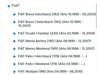 Válvula EGR para modelos Fiat, Alfa Romeo y Lancia