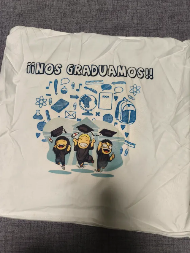 Cojín divertido graduación