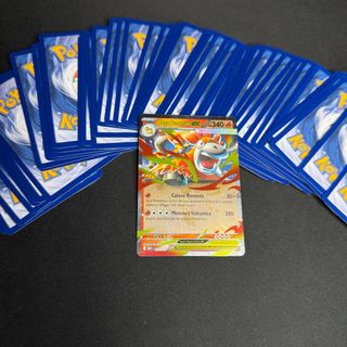 Mega Camerupt EX + set 50 carte Pokemon
