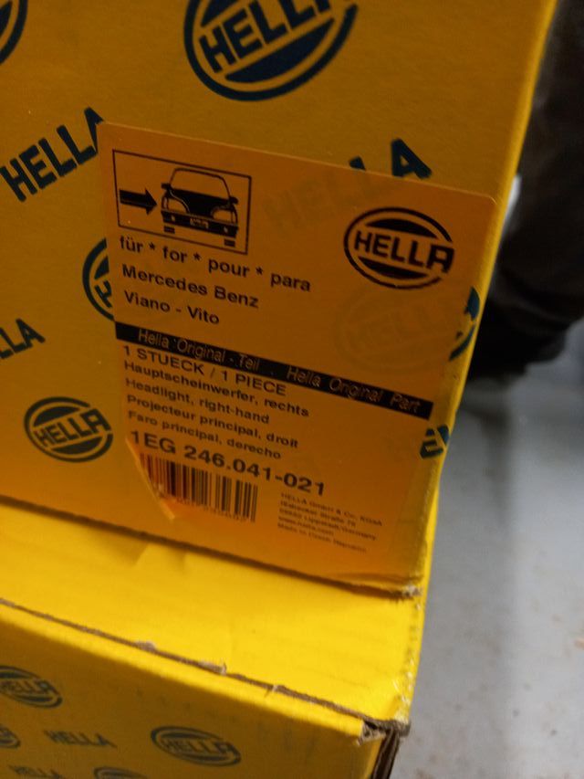 Faro delantero Mercedes Viano