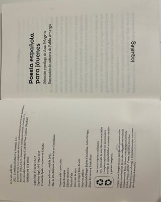 Poesía española para jóvenes (Spanish Edition)