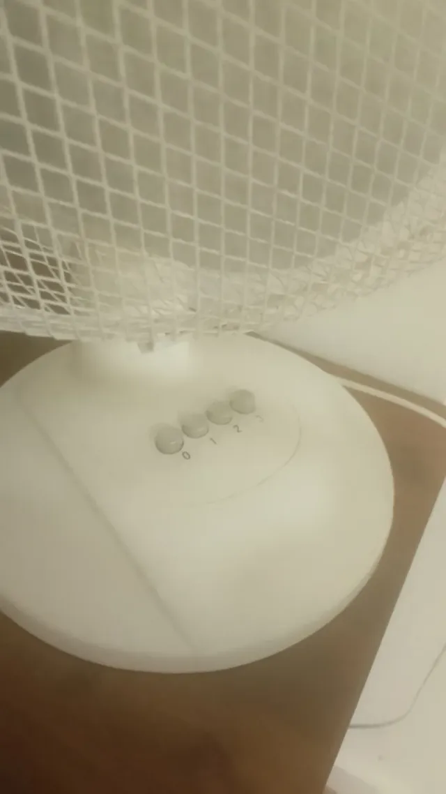 Ventilador de mesa Fairline blanco