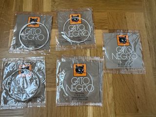 Cuerdas Guitarra Gato Negro