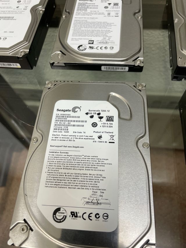 Lote 6 Discos Duros HHD 4.64TB Samsung Seagate WD
