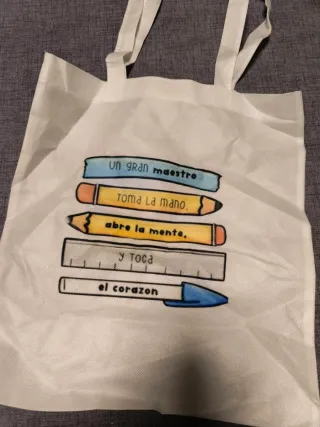 Bolsa de tela Un gran maestro