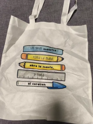 Bolsa de tela Un gran maestro