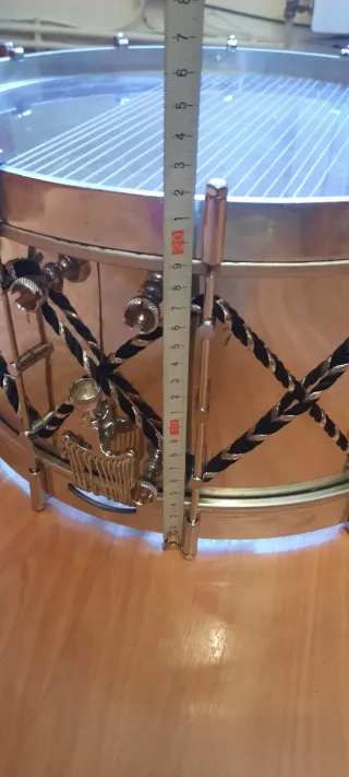 Tambor Semana Santa con baquetas y correa