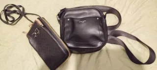 Bolso caballero y cartera señora David Jones