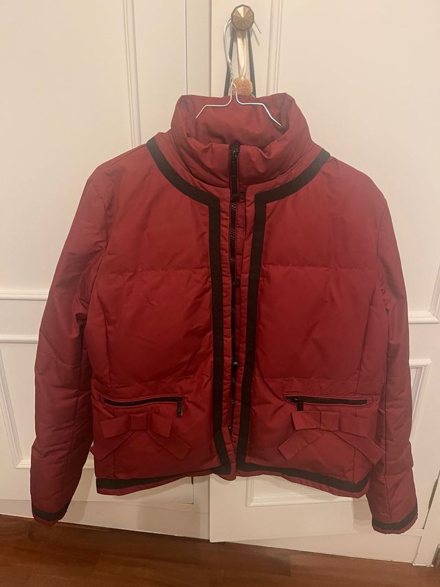 Chaqueta Uterqüe plumífero cuello desmontable