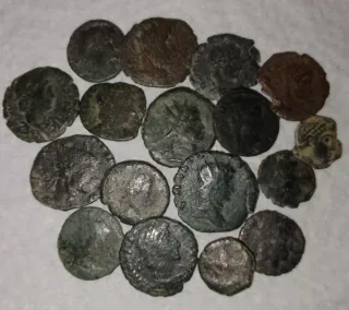 Lote 17 Monedas Romanas Antiguas