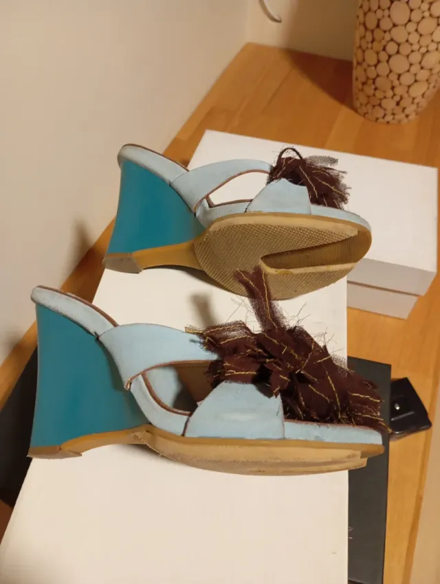 Sandalias FARRUTX ante y charol Talla 36