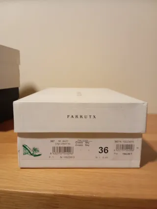 Sandalias FARRUTX ante y charol Talla 36